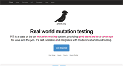 Desktop Screenshot of pitest.org